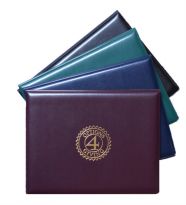 Sealed Premium Vinyl Book/Tent Diploma Covers