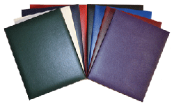 QUICK-SHIP SINGLE TENT STYLE PADDED DIPLOMA COVERS FOR 8 1/2 x 11 CERTIFICATES